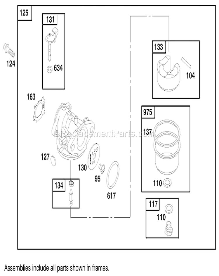 Page E Diagram and Parts List for 20776 9900001-9999999 - 1999 Toro Lawn Mower