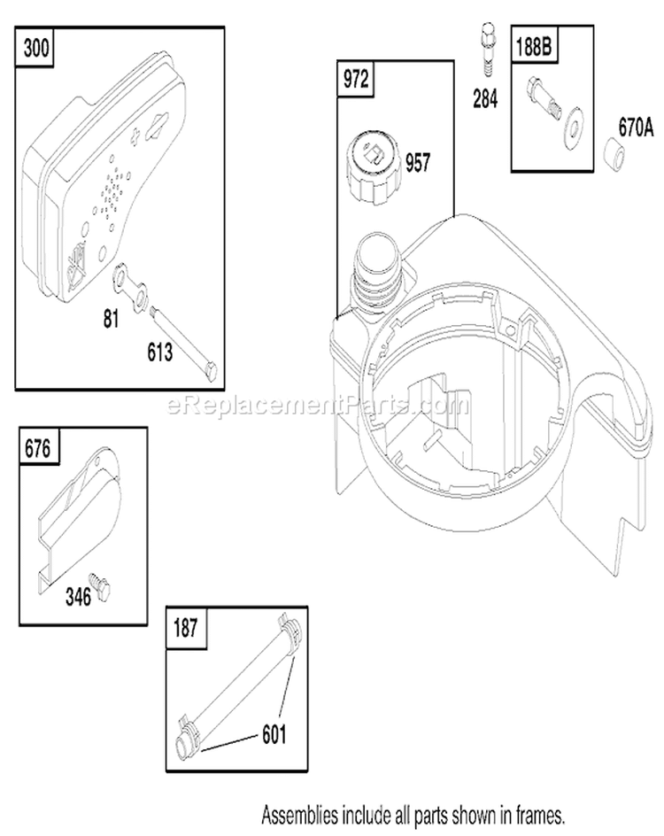 Page H Diagram and Parts List for 20776 9900001-9999999 - 1999 Toro Lawn Mower