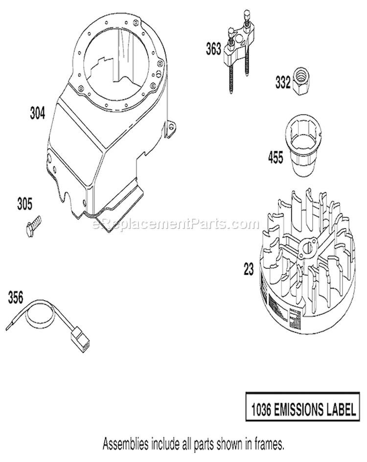 Page B Diagram and Parts List for 20779 210000001-210999999 - 2001 Toro Lawn Mower