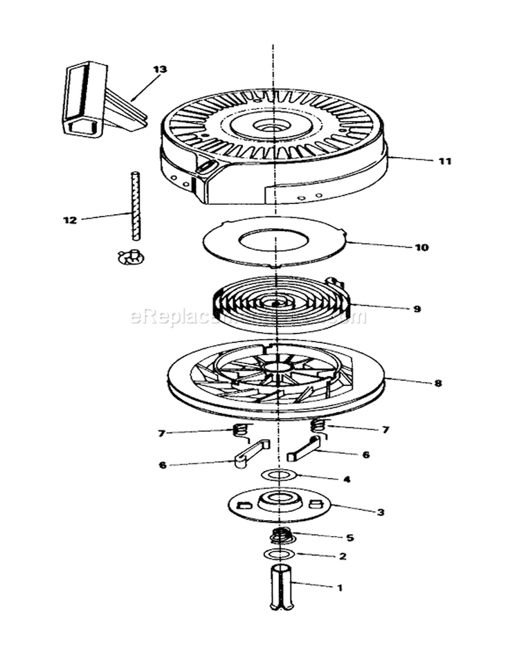 Page G Diagram and Parts List for 20780C 8000001-8999999 - 1988 Toro Lawn Mower