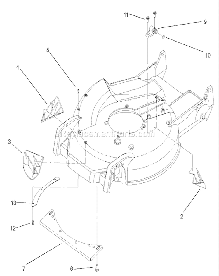 Page O Diagram and Parts List for 20781 220000001-220999999 - 2002 Toro Lawn Mower