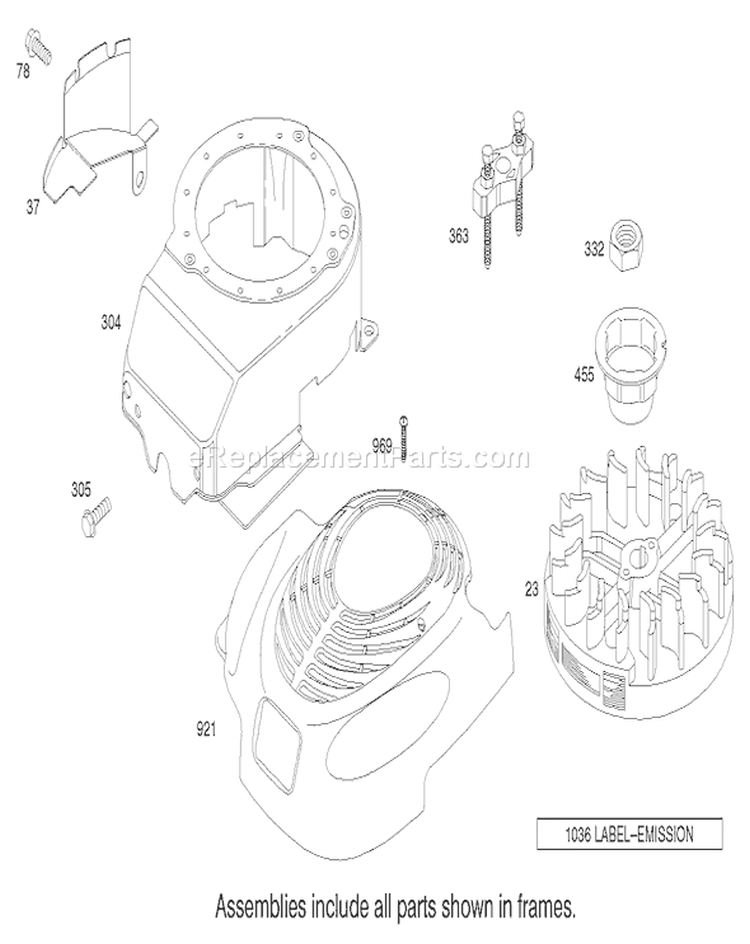 Page B Diagram and Parts List for 20781 220000001-220999999 - 2002 Toro Lawn Mower