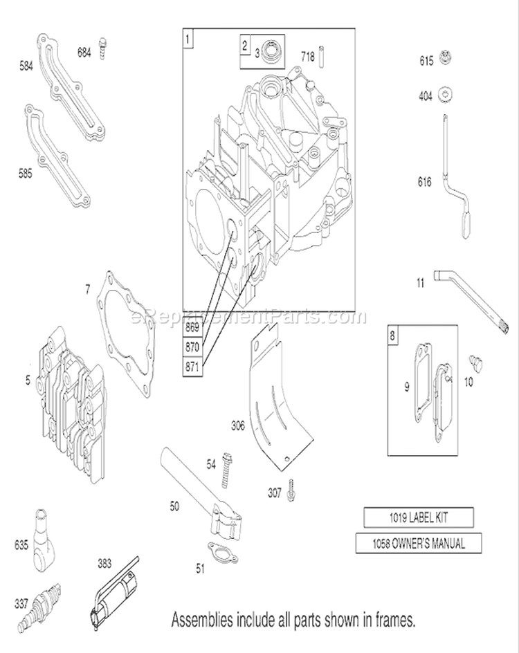 Page G Diagram and Parts List for 20781 220000001-220999999 - 2002 Toro Lawn Mower