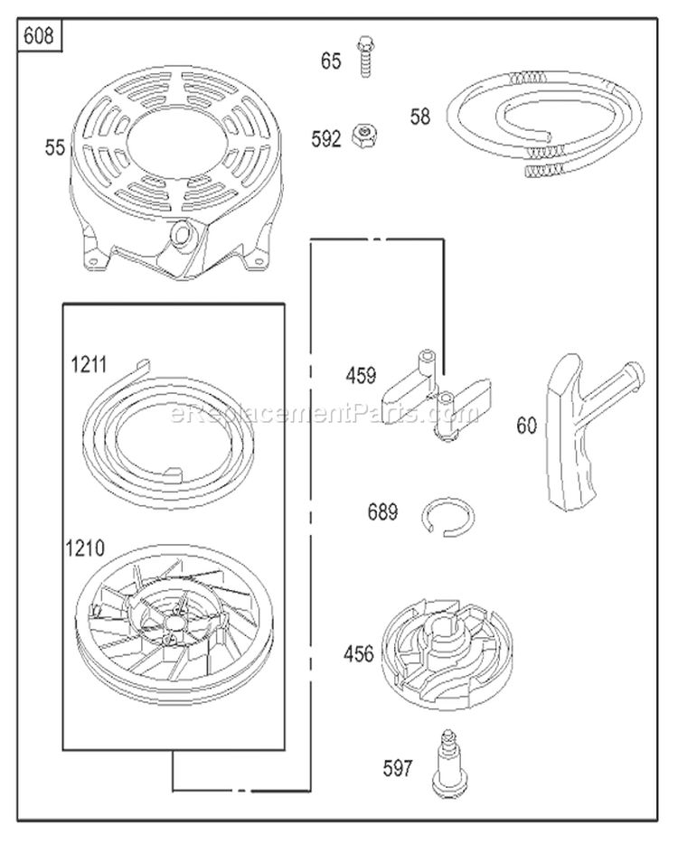 Page S Diagram and Parts List for 20781 230000001-230999999 - 2003 Toro Lawn Mower