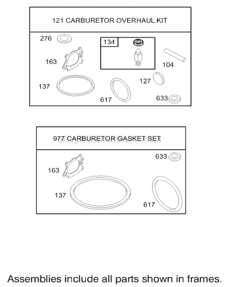 Page D Diagram and Parts List for 20781 230000001-230999999 - 2003 Toro Lawn Mower