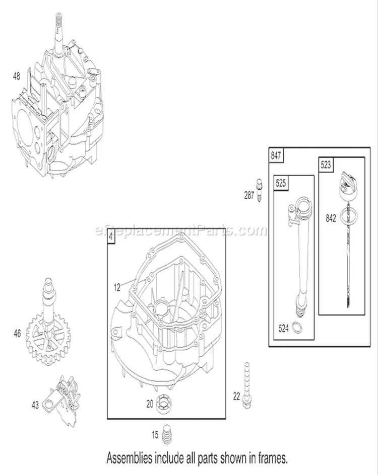 Page E Diagram and Parts List for 20781 230000001-230999999 - 2003 Toro Lawn Mower