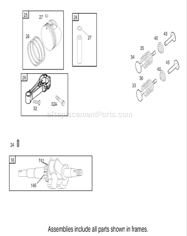 Page F Diagram and Parts List for 20781 230000001-230999999 - 2003 Toro Lawn Mower