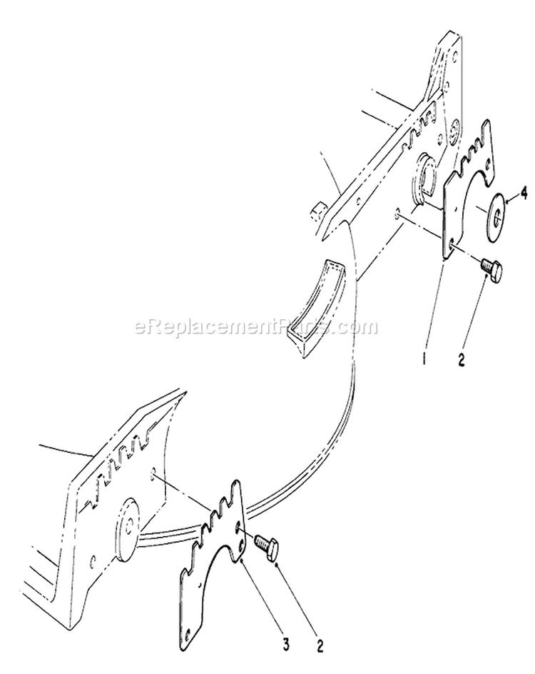 Page J Diagram and Parts List for 20782C 6000001-6999999 - 1986 Toro Lawn Mower