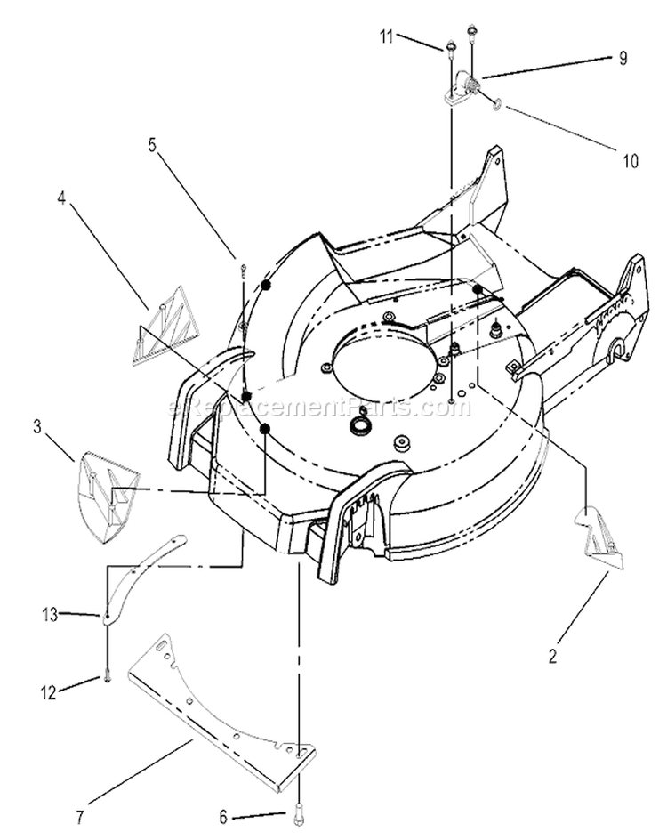 Page AA Diagram and Parts List for 20783 230000001-230002003 - 2003 Toro Lawn Mower