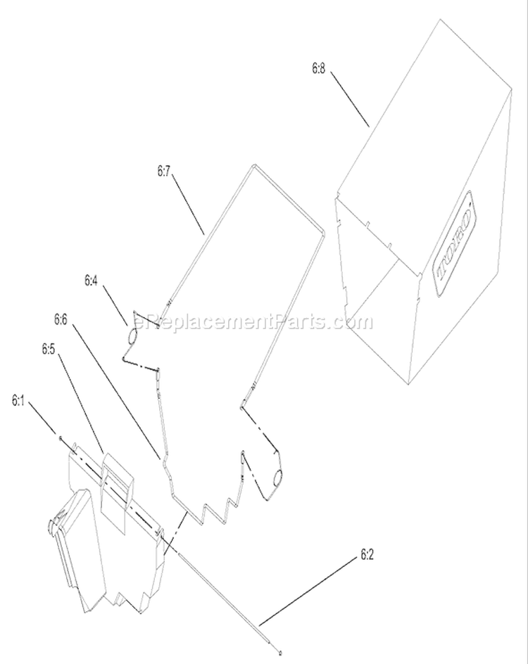 Page AE Diagram and Parts List for 20783 230000001-230002003 - 2003 Toro Lawn Mower