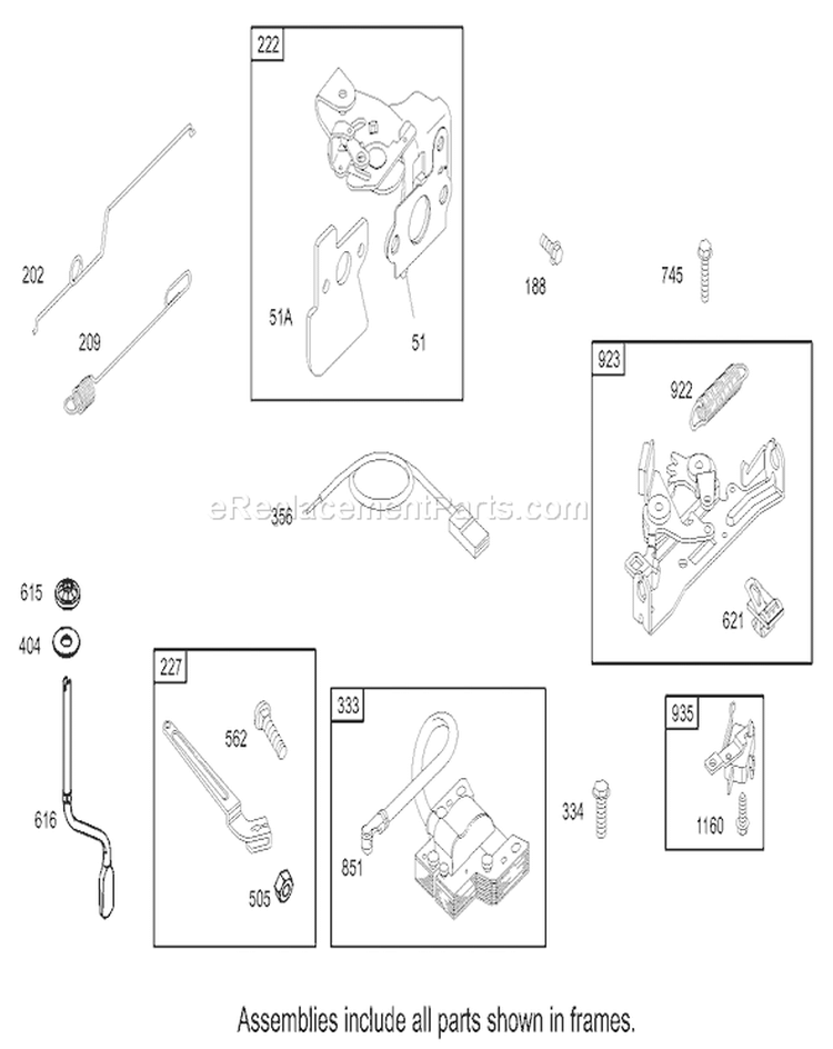 Page X Diagram and Parts List for 20783 230002004-230999999 - 2003 Toro Lawn Mower