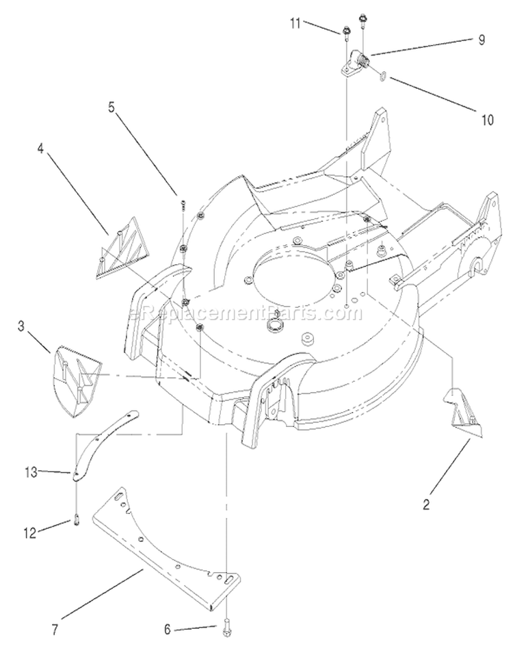 Page AA Diagram and Parts List for 20783 220000001-220999999 - 2002 Toro Lawn Mower