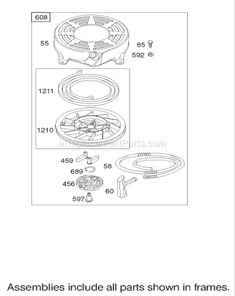 Page AG Diagram and Parts List for 20783 220000001-220999999 - 2002 Toro Lawn Mower