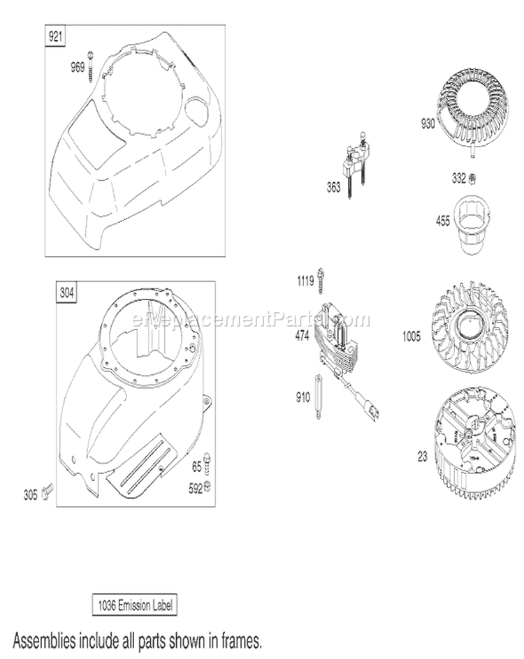 Page D Diagram and Parts List for 20783 220000001-220999999 - 2002 Toro Lawn Mower