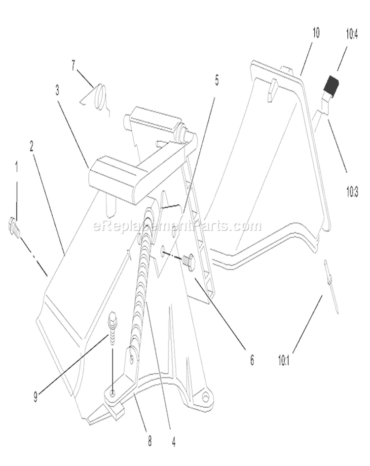 Page Q Diagram and Parts List for 20781 250000001-250999999 - 2005 Toro Lawn Mower