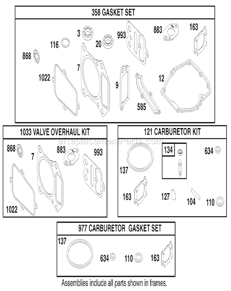 Page J Diagram and Parts List for 20786 8900001-8999999 - 1998 Toro Lawn Mower