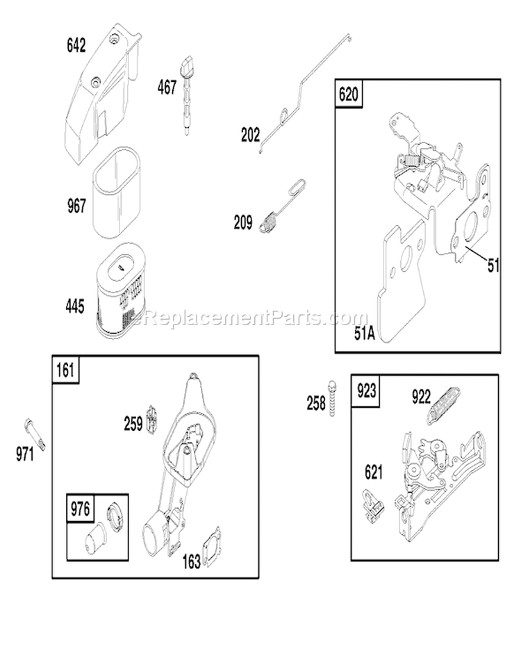 Page F Diagram and Parts List for 20787 8900001-8999999 - 1998 Toro Lawn Mower