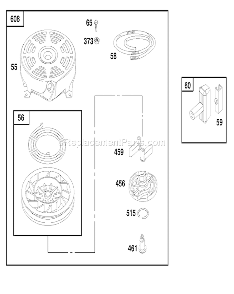 Page I Diagram and Parts List for 20787 8900001-8999999 - 1998 Toro Lawn Mower