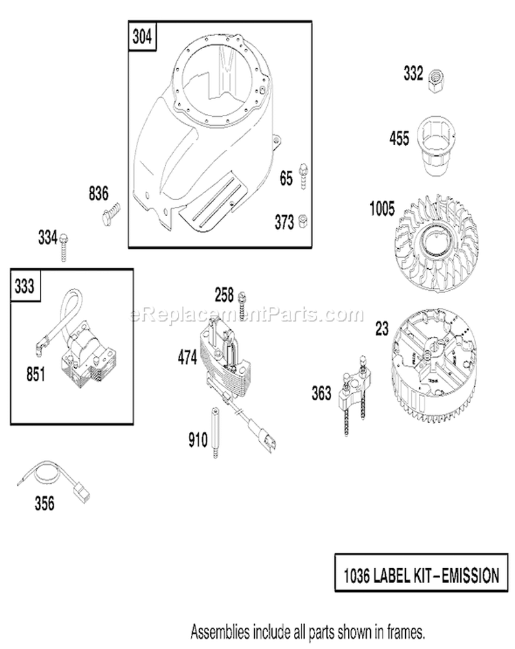 Page H Diagram and Parts List for 20787 9900001-9999999 - 1999 Toro Lawn Mower