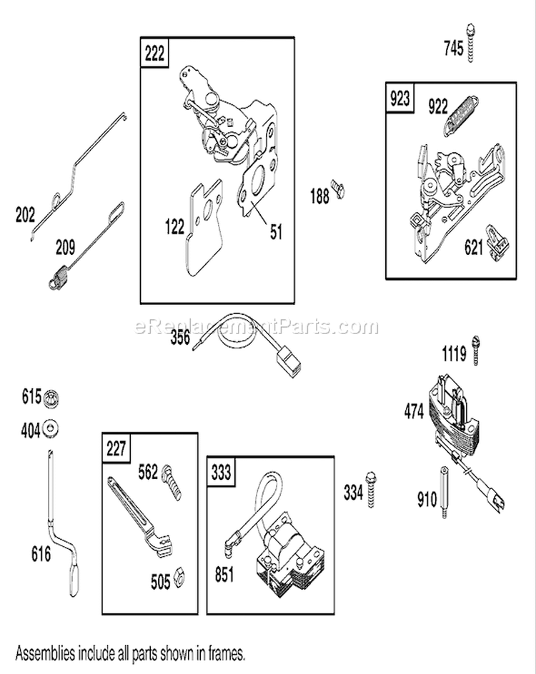 Page S Diagram and Parts List for 20789 200000001-200999999 - 2000 Toro Lawn Mower