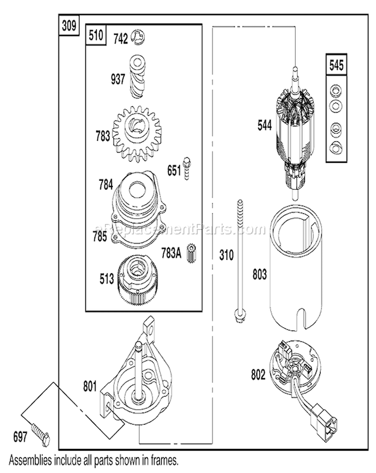 Page AB Diagram and Parts List for 20789 200000001-200999999 - 2000 Toro Lawn Mower