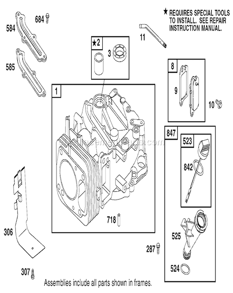 Page J Diagram and Parts List for 20791 210000001-210999999 - 2001 Toro Lawn Mower