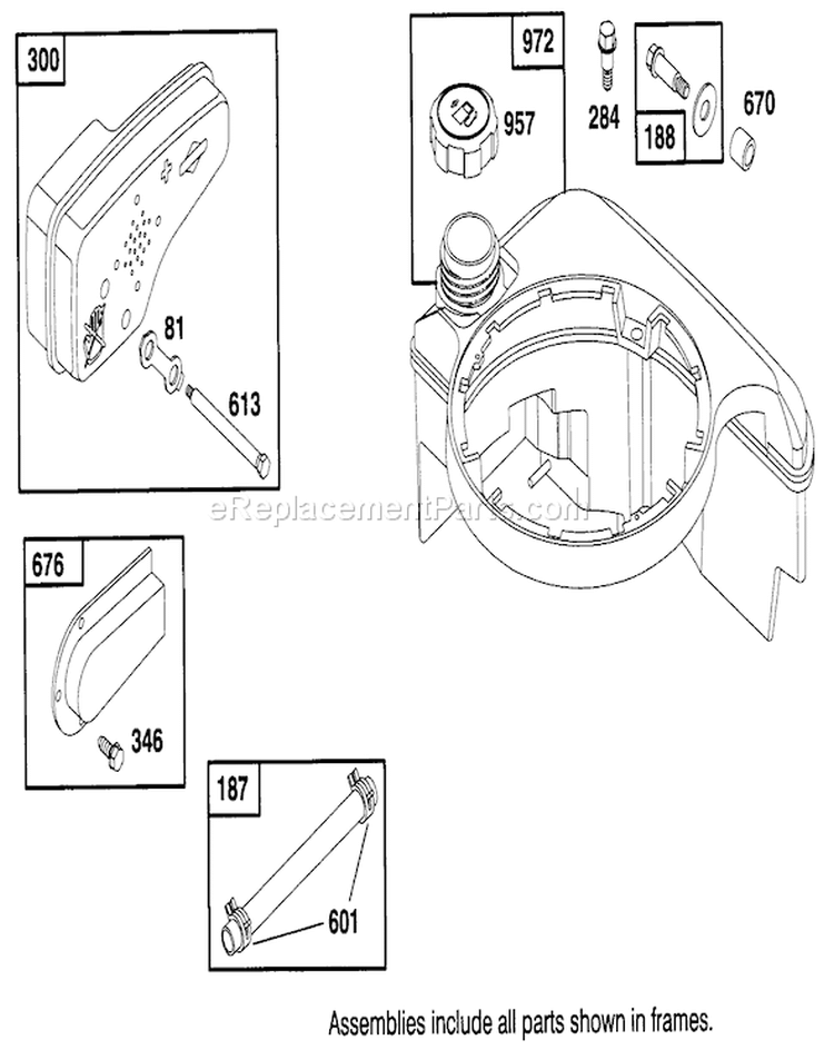 Page J Diagram and Parts List for 20801BC 4900001-4999999 - 1994 Toro Lawn Mower