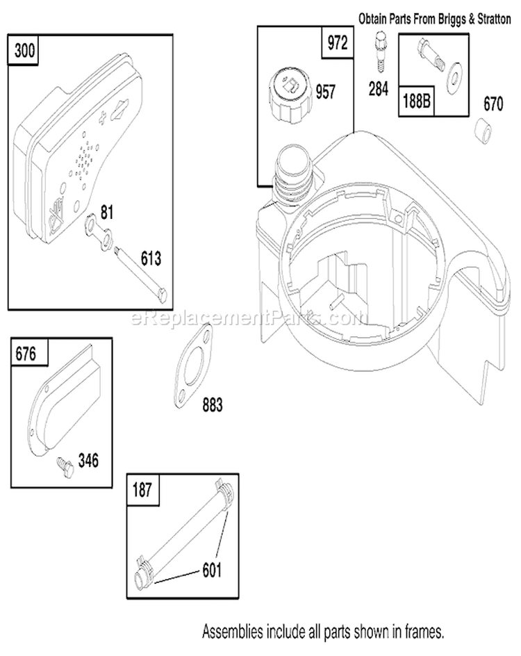 Page M Diagram and Parts List for 20803 7900001-7999999 - 1997 Toro Lawn Mower