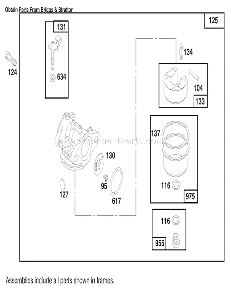 Page H Diagram and Parts List for 20803 7900001-7999999 - 1997 Toro Lawn Mower