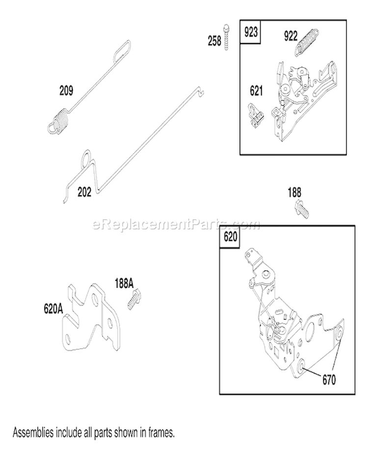 Page J Diagram and Parts List for 20803 8900001-8999999 - 1998 Toro Lawn Mower