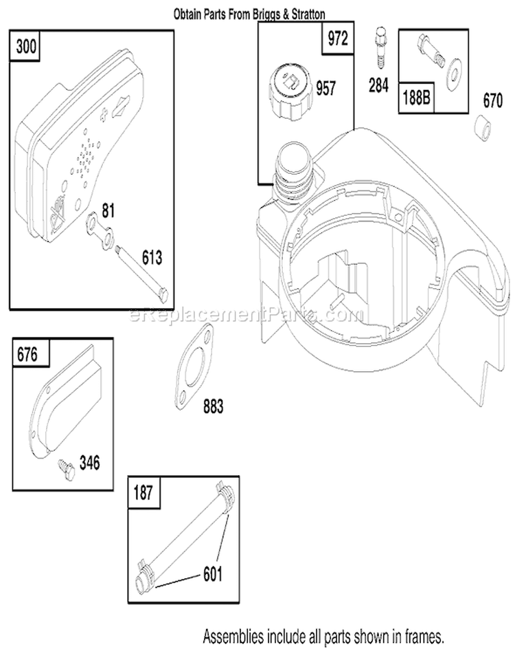 Page L Diagram and Parts List for 20804 7900001-7999999 - 1997 Toro Lawn Mower