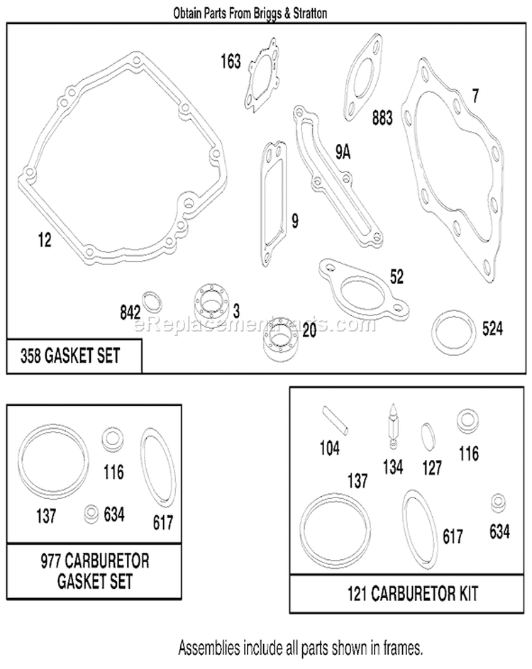Page M Diagram and Parts List for 20804 7900001-7999999 - 1997 Toro Lawn Mower