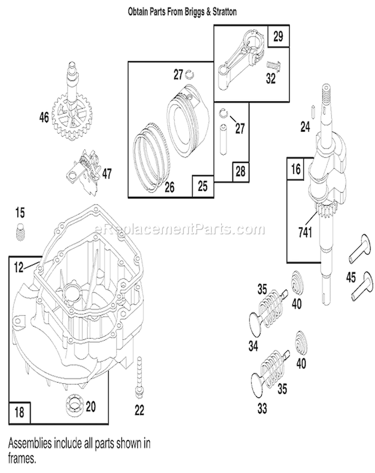Page F Diagram and Parts List for 20804 7900001-7999999 - 1997 Toro Lawn Mower