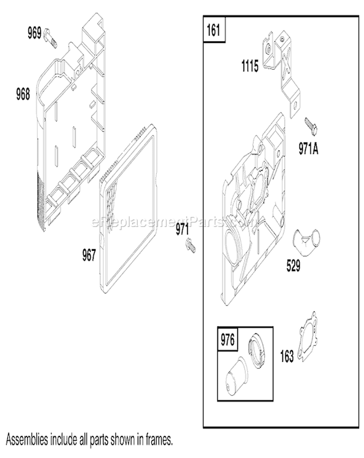 Page H Diagram and Parts List for 20804 9900001-9999999 - 1999 Toro Lawn Mower