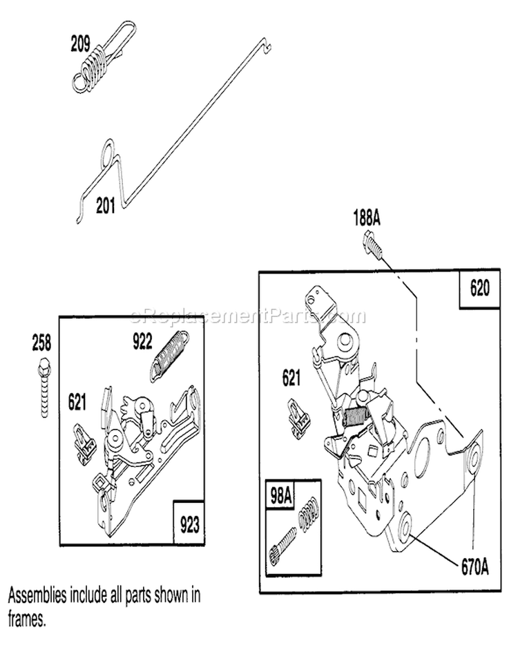 Page G Diagram and Parts List for 20806BC 4900001-4999999 - 1994 Toro Lawn Mower