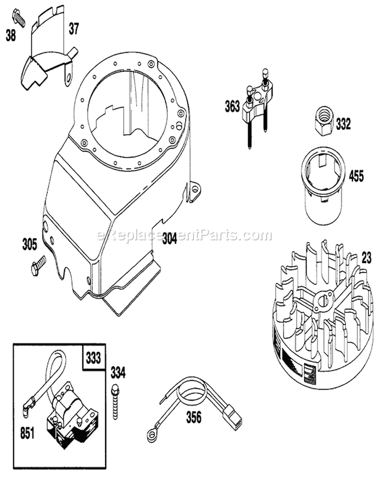 Page J Diagram and Parts List for 20802BC 5900001-5999999 - 1995 Toro Lawn Mower