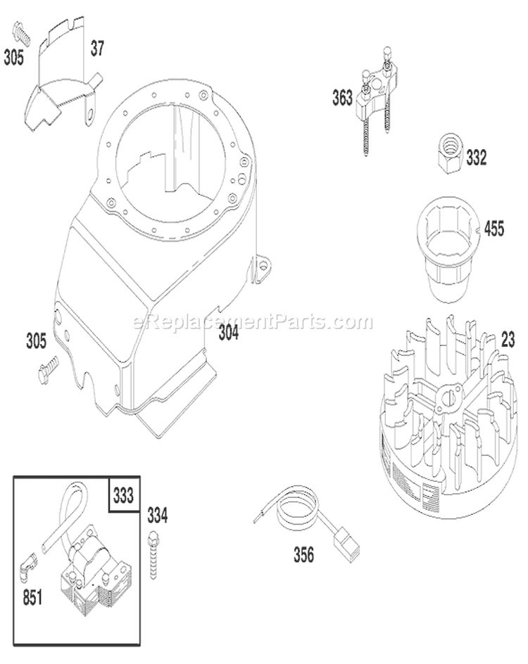 Page I Diagram and Parts List for 20808 7900001-7999999 - 1997 Toro Lawn Mower