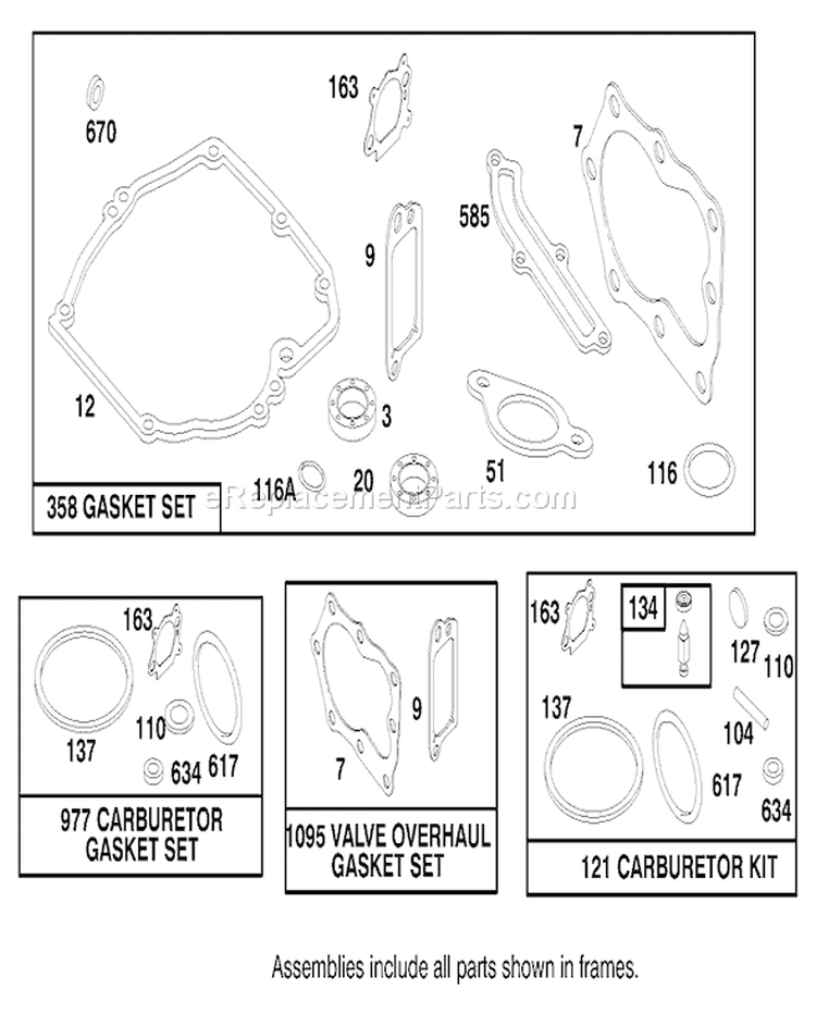 Page K Diagram and Parts List for 20808 8900001-8999999 - 1998 Toro Lawn Mower