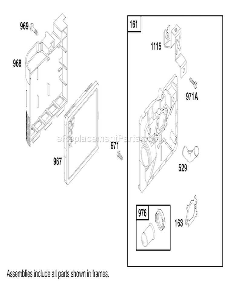 Page F Diagram and Parts List for 20808 8900001-8999999 - 1998 Toro Lawn Mower