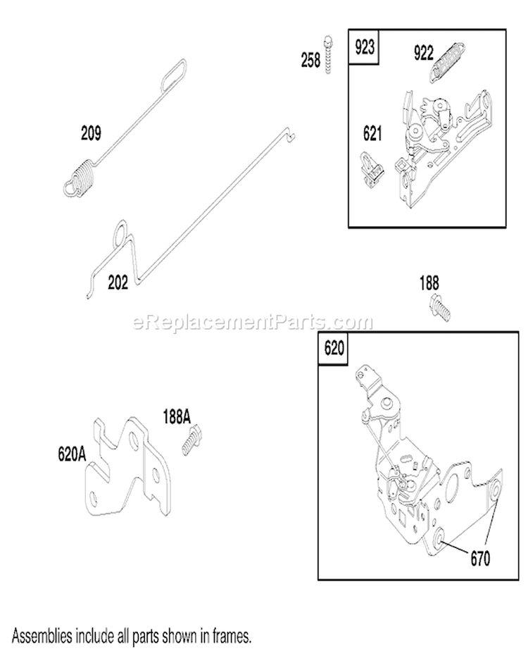 Page G Diagram and Parts List for 20808 8900001-8999999 - 1998 Toro Lawn Mower