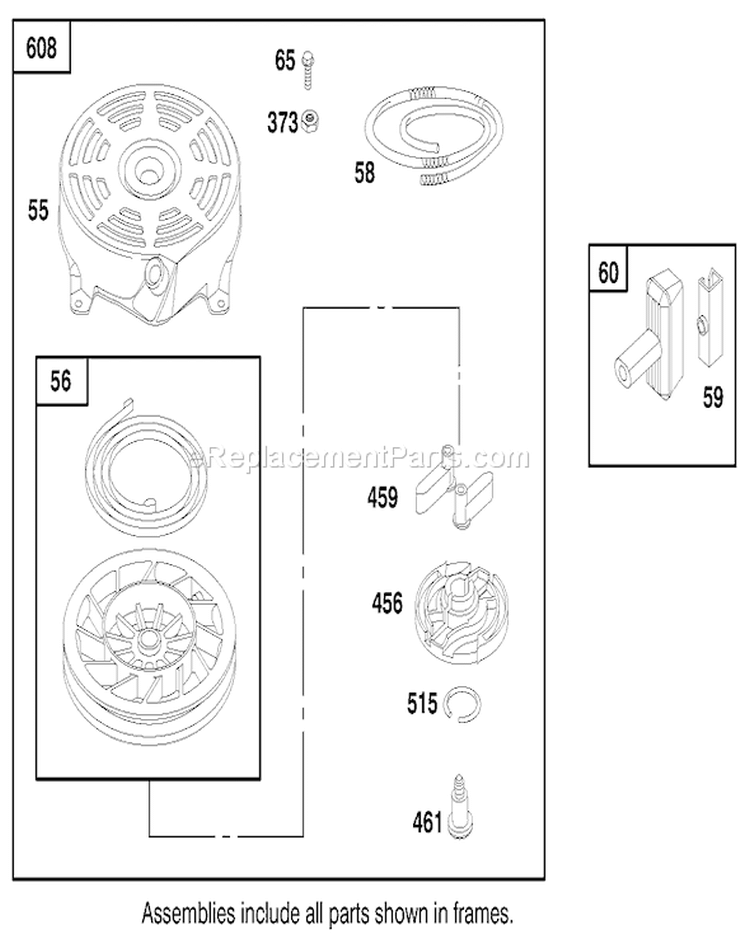 Page J Diagram and Parts List for 20808 9900001-9999999 - 1999 Toro Lawn Mower