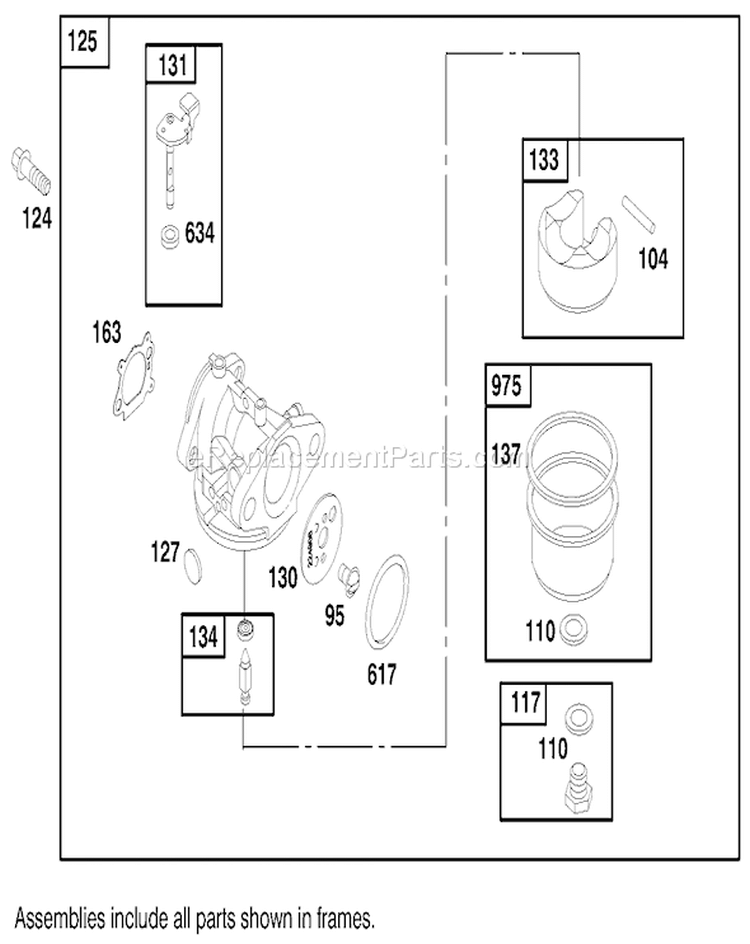 Page E Diagram and Parts List for 20808 9900001-9999999 - 1999 Toro Lawn Mower