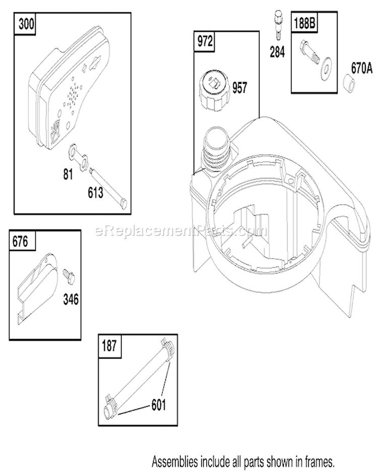 Page H Diagram and Parts List for 20808 9900001-9999999 - 1999 Toro Lawn Mower