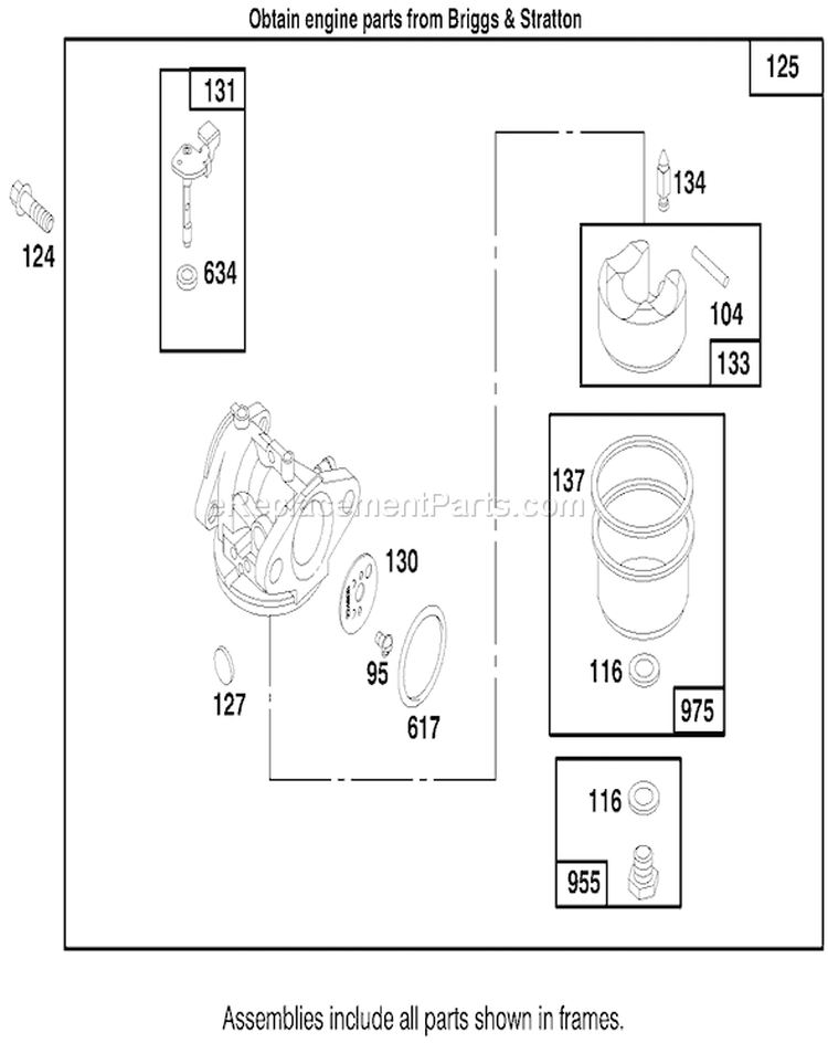 Page E Diagram and Parts List for 20809 7900001-7999999 - 1997 Toro Lawn Mower