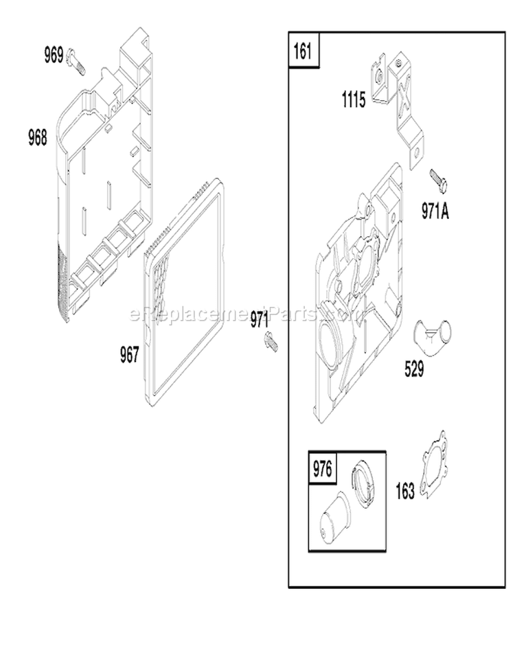 Page F Diagram and Parts List for 20809 8900001-8999999 - 1998 Toro Lawn Mower