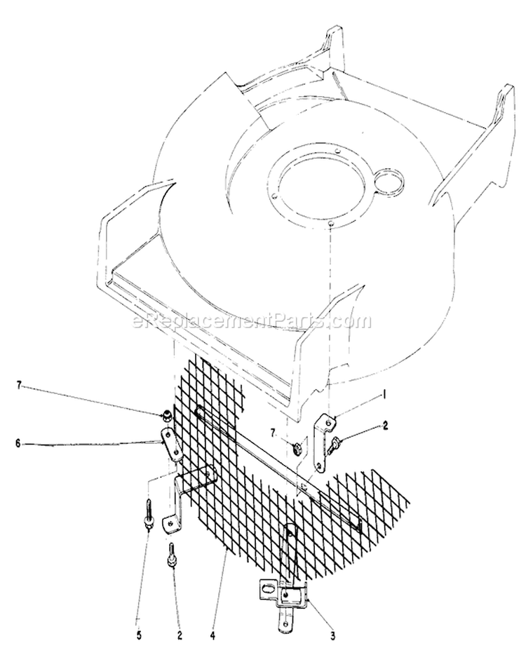 Leaf Shredder Kit Diagram and Parts List for 20810 2000001-2999999 - 1982 Toro Lawn Mower