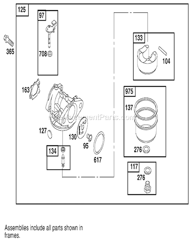 Page F Diagram and Parts List for 20805 200000001-200999999 - 2000 Toro Lawn Mower