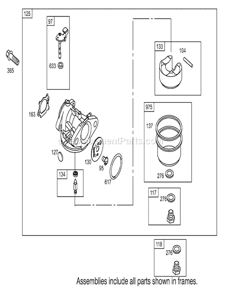 Page C Diagram and Parts List for 20781 250000001-250999999 - 2005 Toro Lawn Mower