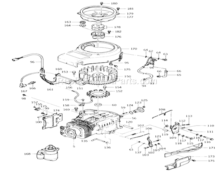 Kawasaki Fc540v Type As-08 Engine Diagram and Parts List for 22-17KE02 1989 Toro Lawn Tractor