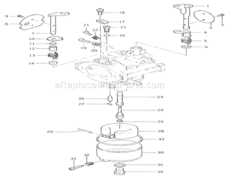 Page E Diagram and Parts List for 22-17KE02 1989 Toro Lawn Tractor